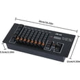 thumbnail image 5 of SDFGTstore Portable DMX512 Control Board 8 Smooth Fader 50 Step Effects Battery Power Type C Charging for Nightclub Event Use, 5 of 10