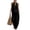 AQ17-Black, variant on Linen Cotton Sets For Women 2 Piece Sleeveless Halter Top Wide Leg Pants Matching Lounge Sets Vacation Travel Airport Outfits Wine L