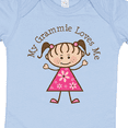 thumbnail image 4 of Inktastic My Grammie Loves Me Girls Baby Bodysuit, 4 of 5