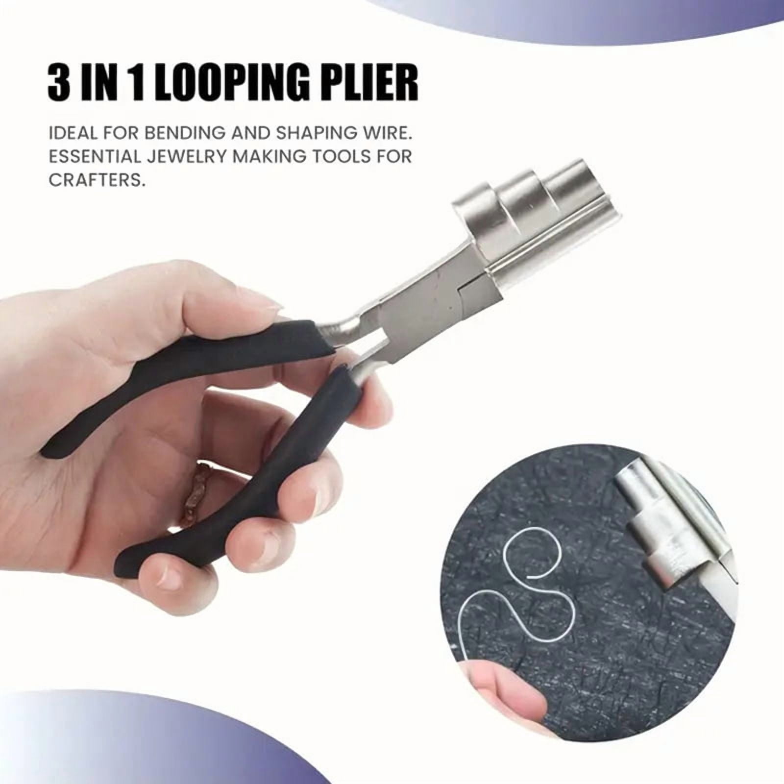 Wire Moulding Pliers Rust-Proof 6-Section Jewelry Pliers Jewelry Hand Tongs Round Nose Pliers