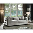 thumbnail image 3 of Valencia Modern Style 2 PC Living room Set Made with Wood in Cream Color, 3 of 7