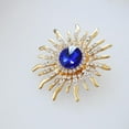 thumbnail image 3 of Joyería Del Banquete De Boda Del Broche Del Diamante Artificial Nupcial De s Mujeres Del Girasol Zulema Broche de Rhinestone para Mujeres, 3 of 8