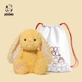 thumbnail image 2 of GlobalBreeze Soft Fluffy Furry Cute Bunny Plush Toy, Realistic Stuffed Animal Rabbit Doll, Cuddly Cozy Plushie Pillow, Adorable Bunny Plush Decor for Bedroom Sofa Living Room, Gift for Kids Adults Bi, 2 of 7