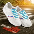 thumbnail image 2 of Diagonal One Elastic No Tie Shoe Laces for Adults Sneakers & Kids Sneakers fits Mens, Womens & Unisex Rubber Shoes, 2 of 7