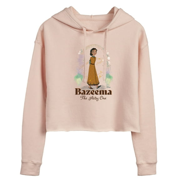 Disney Wish - Bazeema The Artsy One - Juniors Cropped Pullover Hoodie