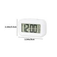 thumbnail image 3 of Digital Alarm Clock under $5! kkbbma Digital Electronic Clock, LED Display with Snooze Alarm, 12/24H Countdown Timer for Bedroom Office Desk, 3 of 8