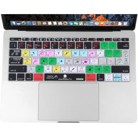 Xskn Adobe Illustrator Ai Shortcut Keyboard Skin Cover For New Macbook Pro 13 Inch A1708 16 Version No Touchbar Walmart Canada
