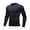 Dark Blue, variant on Long Sleeve Compression Shirts for Men, Quick Dry Crew Neck Athletic T Shirts, Base Layer Tops for Gym Running Sports