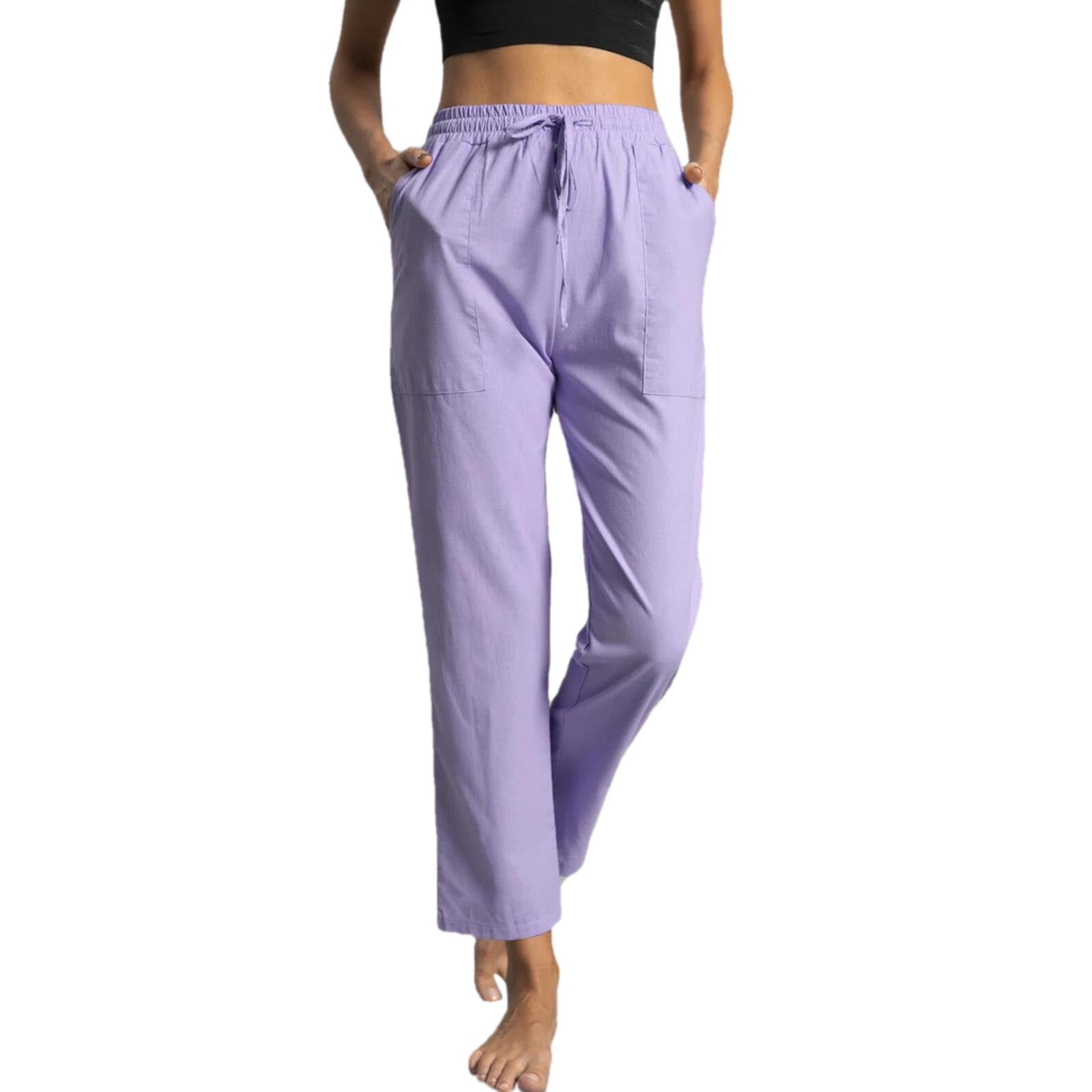Eashery Pants for women Plus Size Relaxed Fit All Day Relaxed Fit Yoga