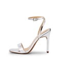 thumbnail image 2 of BURUDANI Women’s High Stilettos Open Square Toe Ankle Strap Heels Sexy Comfort Strappy Dress Shoes Wedding Bridal Pumps Sandals, 2 of 6