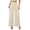 Beige, variant on Women's High Waisted Wide Leg Pants Elegant Solid Loose Straight Trousers Casual Work Slacks