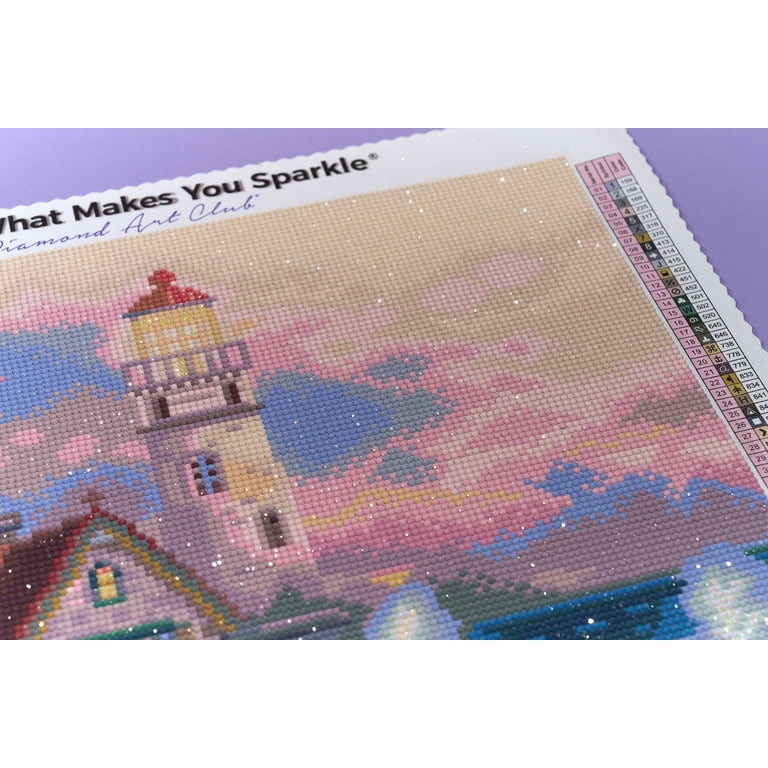 DIAMOND ART CLUB® Beacon of Hope Diamond Painting Kit, Fun DIY