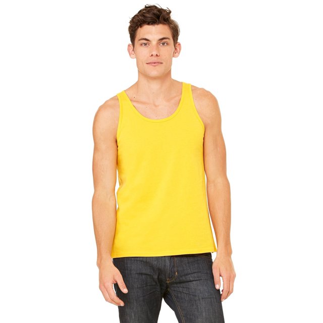 The Bella + Canvas Unisex Jersey Tank Top - GOLD - XL