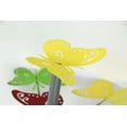 thumbnail image 3 of Colorful Two Tier Metal Butterfly Horizontal Spinning Garden Stake, 3 of 4