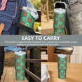 thumbnail image 7 of Christmas 30oz Handheld Travel Tumbler with Handle – Double Wall Stainless Steel Insulated Cup, Flip Straw Lid, Leak-Proof & BPA-Free for Hot and Cold Drinks – Durable Coffee & Juice Mug Black, 7 of 7