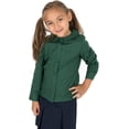 thumbnail image 3 of Leveret Kids & Toddler Girls Long Sleeve Uniform Cotton Dress Shirt Green (Size 4 Years), 3 of 4