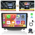 thumbnail image 2 of Zcargel 9" Android 15 Car Stereo Radio GPS Navi Head Unit, Double Din, Wireless CarPlay, Android Auto, SWC, Mirror Link, WiFi Bluetooth, FM/RDS, DVR Compatible for Hyundai i30 GD 2012-2017, 2 of 6