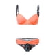 thumbnail image 2 of Gibobby Conjunto de Bikini Bikini acolchado Vintage Up Trajes de baño Dos cintura Mujeres Hight traje de baño Traje de baño Traje Corte Bikini Set Push T(Rosa,CH), 2 of 5