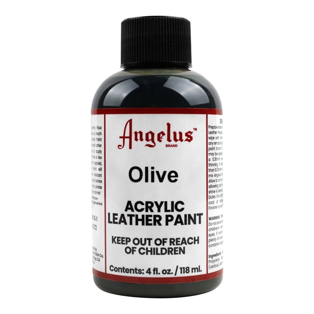 Pintura Para Cuero 118Ml Olive Angelus