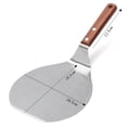 thumbnail image 4 of Bakeware Aluminum Pizza Plate Holder Shovel Cake Peel Lifter Spatula for Kitchen Dining & Bar, 4 of 8