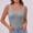 Grey, variant on Spring Tops for Women Tank Top for Women Women's Short Sleeve Neck Ribbed Knit Casual Tops Tee Summer Slim Basic Shirts Sleeveless Top Vest for Women Grey XL