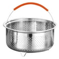 Koolleo Steamer Basket Food Steaming Rack Steamer Insert For Meat Dim