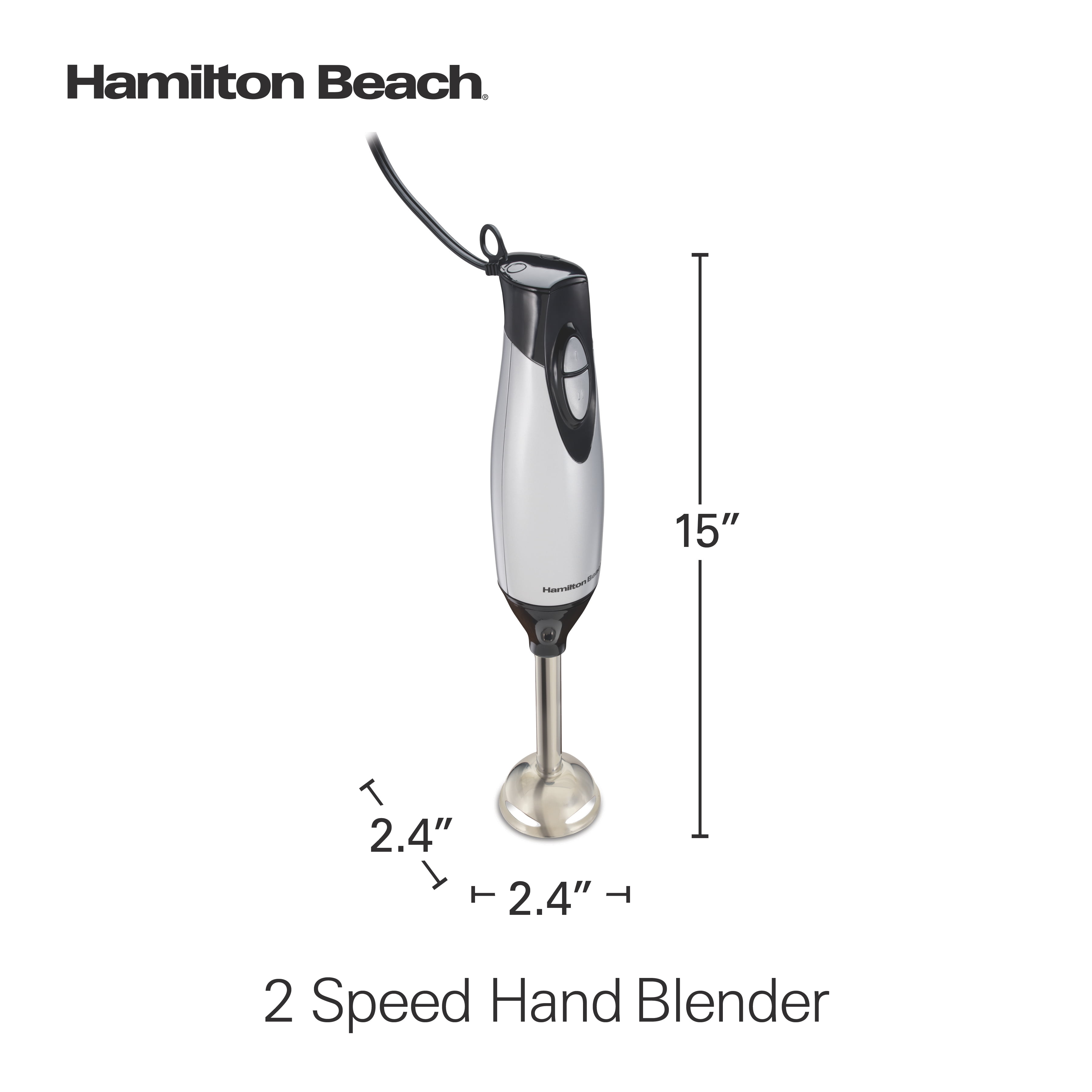 The Hamilton Beach 2 Speed Hand Blender In-depth Review - Healthy