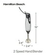 Hamilton Beach 2Speed Hand Blender with Whisk Attachment, New, 59762F