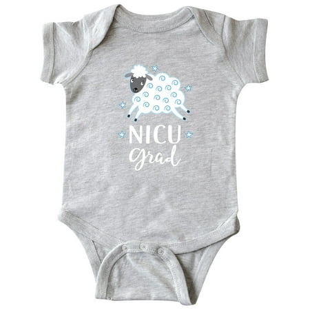 

Inktastic NICU Grad Baby Boy Lamb Gift Baby Boy Bodysuit