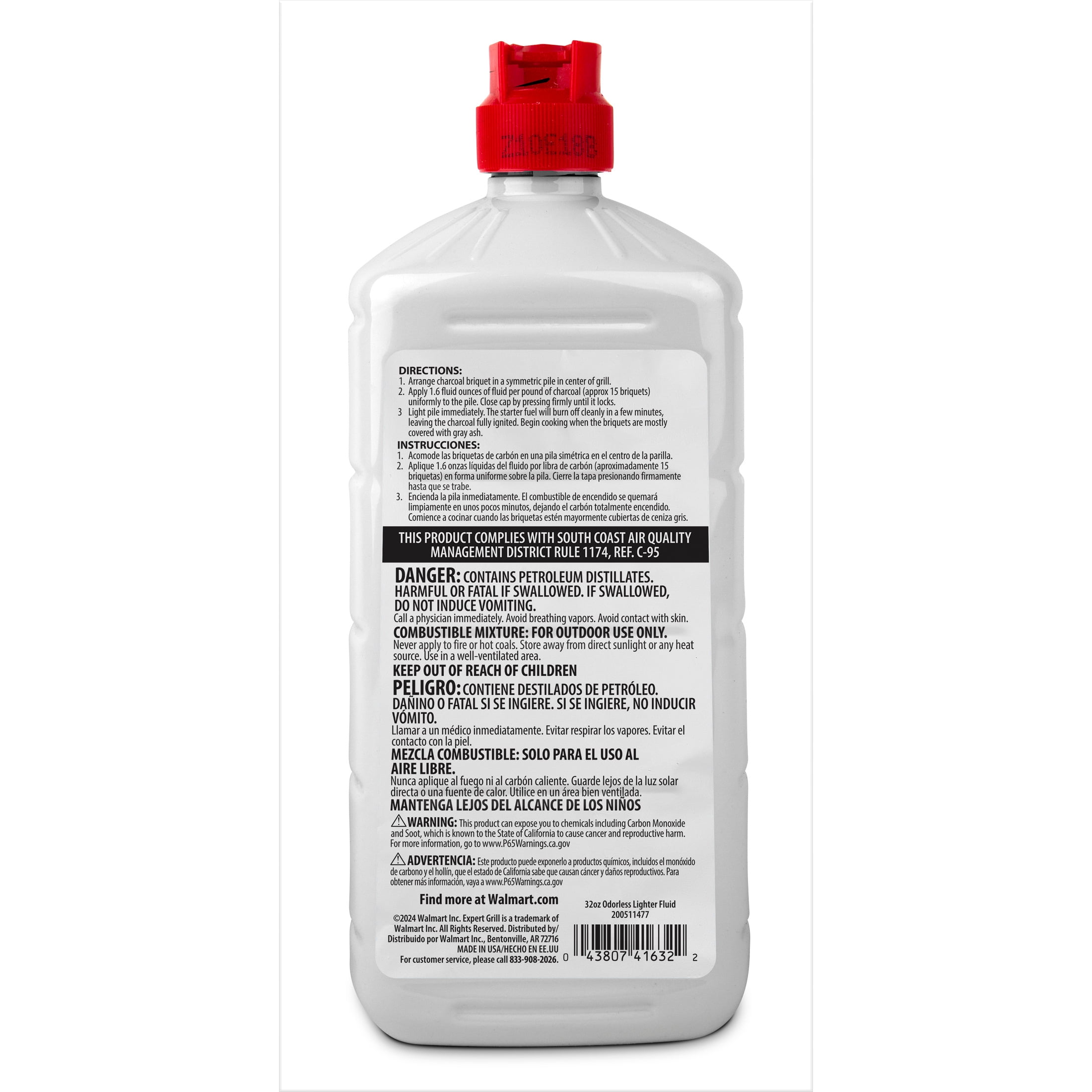 Expert Grill Charcoal Lighter Fluid, 32 oz