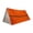 Orange, variant on Portable Emergency Survival Tent, Aluminum Foil Heat‑Reflective Triangular Shelter, Cold‑Proof Damp‑Proof Rescue Tent for Camping, Hiking and Wilderness Outdoor Emergencies-(Green)
