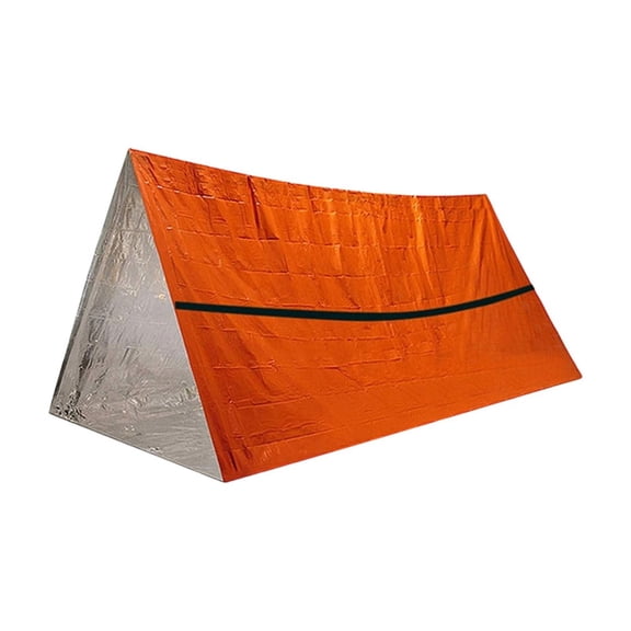 Emergency Survival Tent Shelter, 1 or 2 Person Tent, Life Tube Tent for Camping, Hiking, Backpacking Orange
