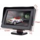 thumbnail image 5 of Pantalla LCD de cámara de visión trasera, cámara de marcha atrás de 4,3 pulgadas con pantalla impermeable, para camioneta SUV, para coche, 5 of 5