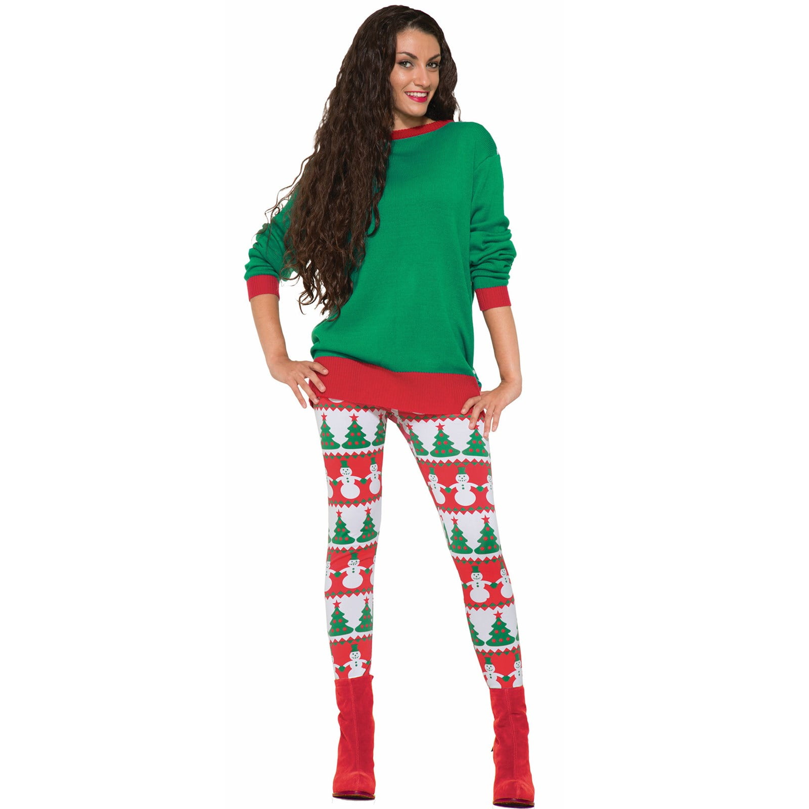 Womens Christmas Leggings - Walmart 