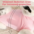 thumbnail image 4 of Tingzi Cat Recovery Suit for Abdominal Wounds,Cat Onesie for Cats After Surgery Cone of Shame Alternative Surgical Spay Suit for Female Cat, 4 of 7