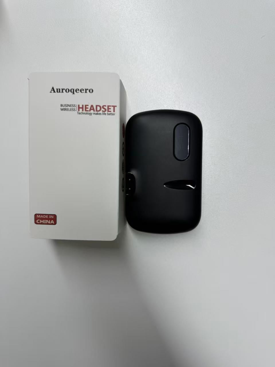 Auroqeero Wireless Headphones, Bluetooth Headset with Microphone, 40H Playtime, Foldable, Comfortable Earpads for Work, Travel, Study