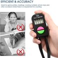 thumbnail image 5 of Digital Handheld Clicker Electronic Manual Plus and Minus Portable Digital Clicker Counter with Lanyard for Sports Golf, 5 of 5