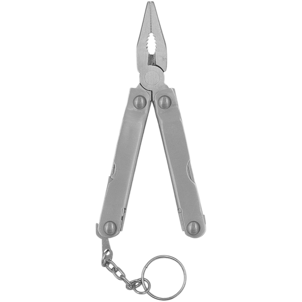 Zenport MFT27 Mini 12-Function Multi-Tool w/ Case, Silver - 3 Pack