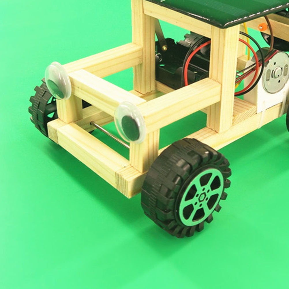 Cadran Solaire équatorial Horloge DIY Modèle Scientifique En Bois Matériau De