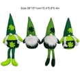 thumbnail image 2 of St. Patrick's Day Gnome Doll Indoor Showcase Display Models Scene Layout DIY Party Decoration Faceless Dolls Children Gift Type 3, 2 of 7