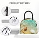 thumbnail image 4 of Disketp Starfish And Seashell On The Beach Bolsa Térmica para Almuerzo, Lonchera con Abertura Amplia y Gran Capacidad, Organizador Reutilizable para Mujeres, Hombres y Adultos, 4 of 6