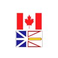 thumbnail image 1 of Canada Ensemble de Drapeaux du et de Terre-Neuve (Lot de 2) (3 par 5 Pieds), 1 of 1