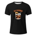 thumbnail image 1 of Xdzjlr T-Shirts pour Hommes Impression Populaire Col Rond Manches Courtes T-Shirt Respirant Hommes,P, 1 of 4