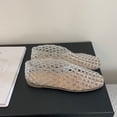 thumbnail image 4 of Zapatos Playa Sandalias Cristal Huecas Malla Transparente Likrtyny Blanco 38, 4 of 9