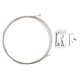 thumbnail image 1 of Cable De Freno De Mano Original Reemplazo Eficiente De Freno De Mano Cable De Liberación De Capó De Metal Luz Cable De Freno De Mano Roto A Presión Kit De Reparación De Arreglo Exquisito Para Sweethay VI005897-00, 1 of 7