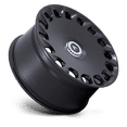 thumbnail image 3 of 24x10 Asanti Black AB045 Aristocrat Matte Black Wheel 6x135/6x5.5 (30mm), 3 of 3