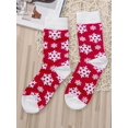 thumbnail image 5 of GustaveDesign Christmas Holiday Socks, Fabric Crew Socks. Warm Winter Novelty Cozy Xmas Socks for Women Men Christmas Gifts "Style A", 5 of 8