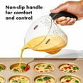 thumbnail image 5 of OXO Good Grips Measuring Cup - Angled, Clear - 2 Cup, 5 of 6