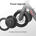 thumbnail image 4 of Segway Ninebot E22 Electric Kick Scooter, Lightweight and Foldable, Upgraded Motor Power, Dark Grey, 4 of 5