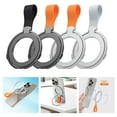 thumbnail image 2 of Necvior Finger Rings Magnetic Buckle Holder Mobile Phone Bracket Silicone Hanging Rope, 2 of 11